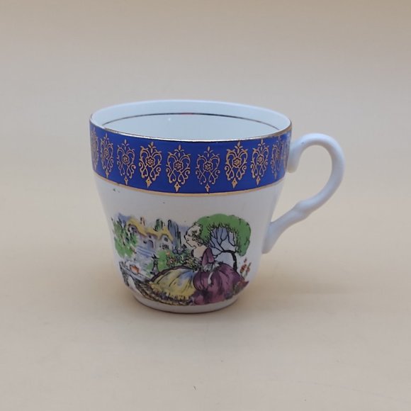 Tea Cup and Saucer Barratt's Duchess Blue Lavender Lady - Picture 4 of 11
